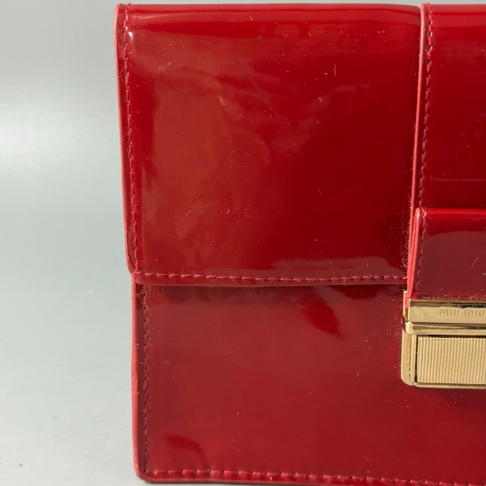 New Miu Miu Red Clutch - image 3